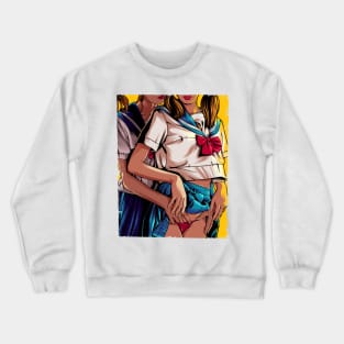 Japanese Schoolgirl Crush Crewneck Sweatshirt